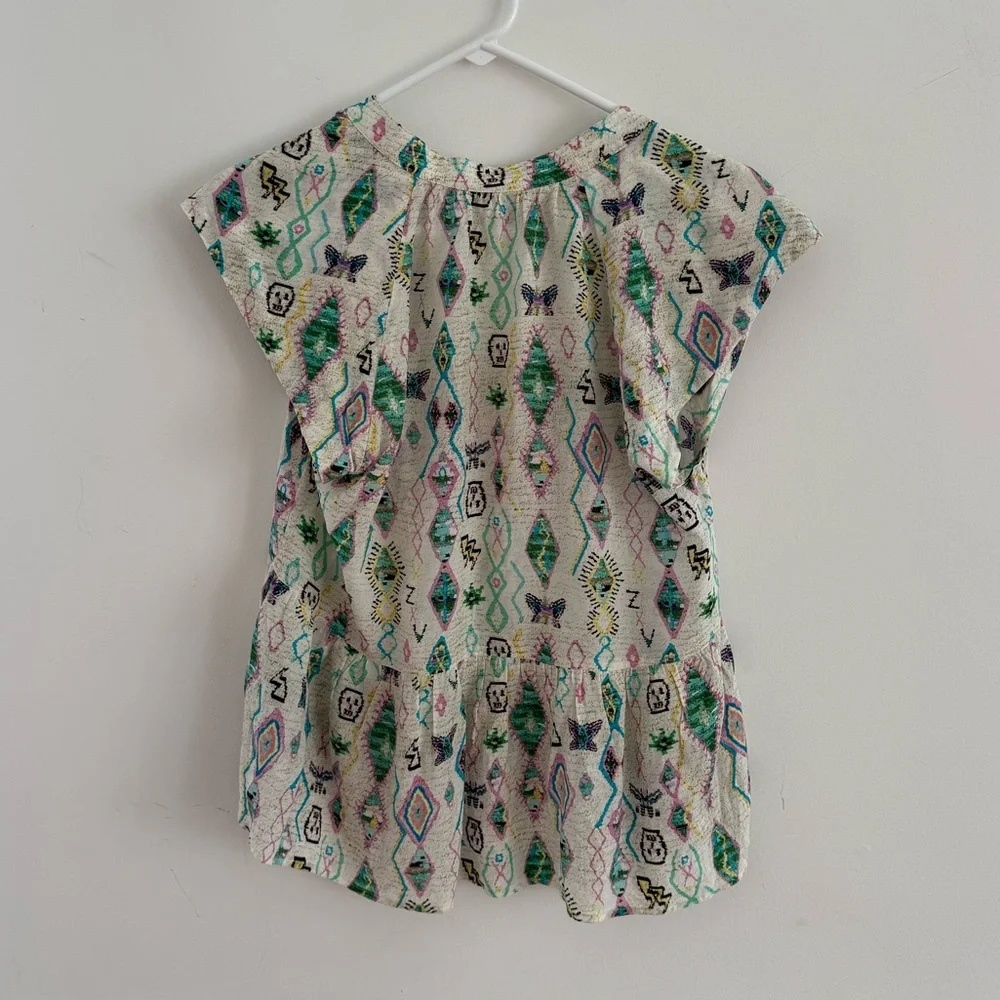 Zadig & Voltaire Tito Kilim Blouse - Picture 2 of 5